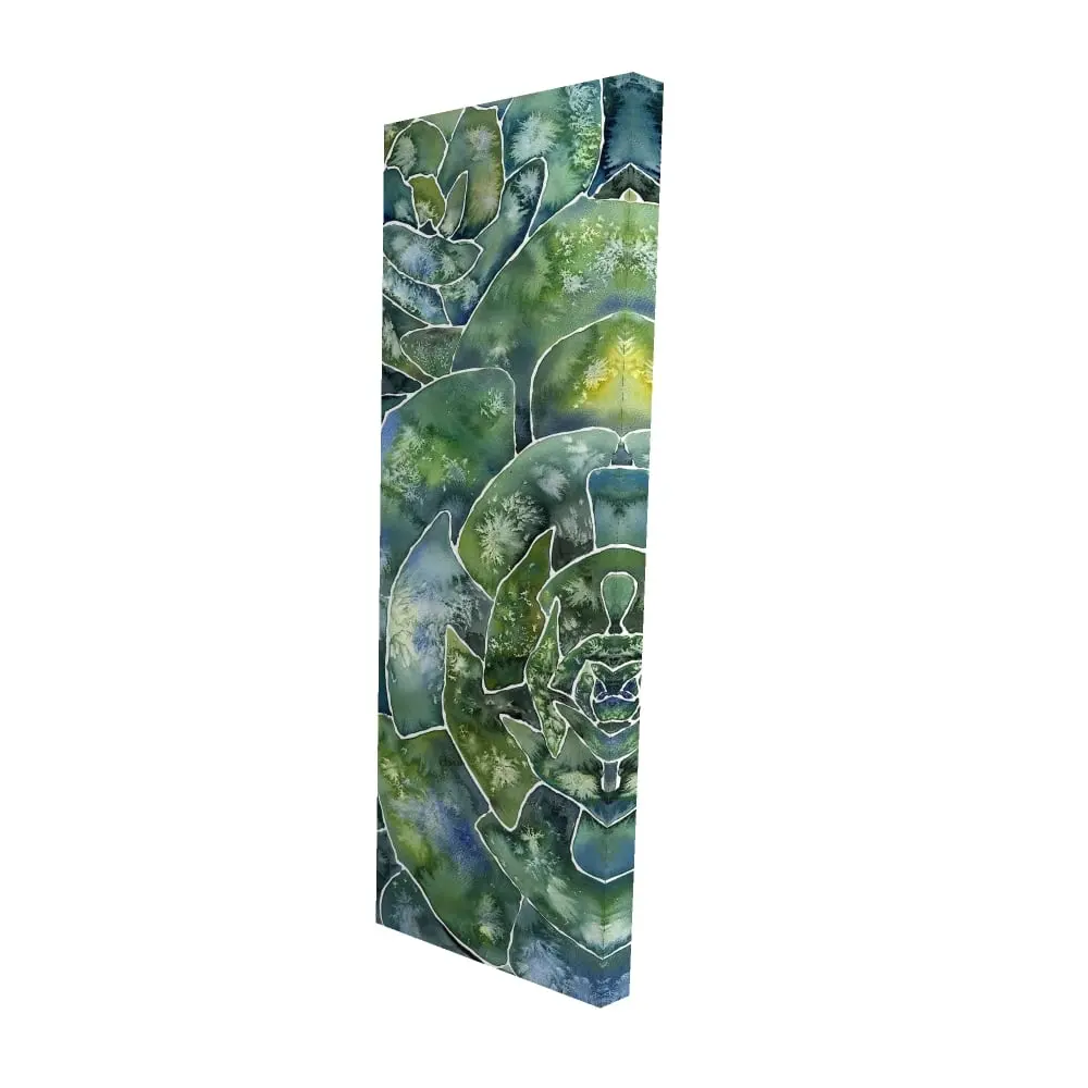 212 MAIN 16x48 in. Modern Abstract Art, High-Definition Succulents Cactus Photo Print - Art Wall Decoration, Nature-Infused Home Decor for Room Display