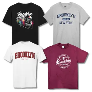 4-Piece Original Brooklyn Shirts Bundle (6 Sizes)