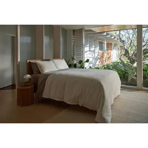 Linen-Cotton Fitted Sheet