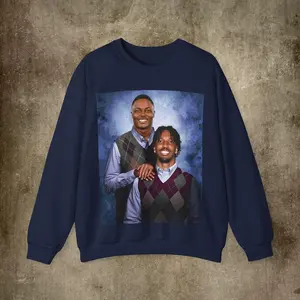Vintage Commanders Sweatshirt - Jayden Daniels & Terry McLaurin Crewneck, Step Brothers Inspired Football Apparel