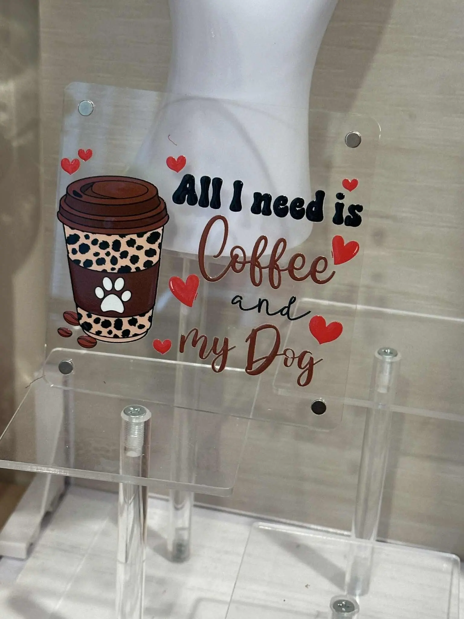 Coffee/Dog Magnet