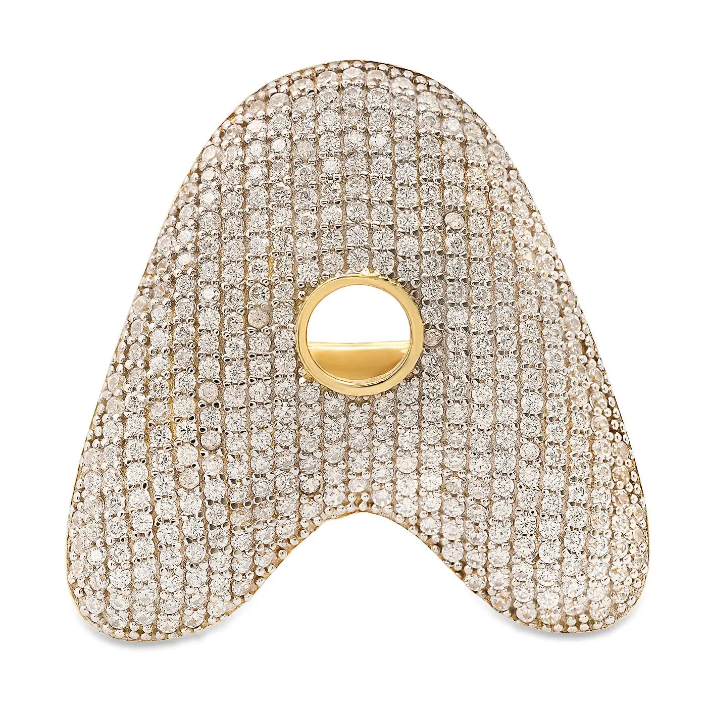 Twinkling Monogram Ring