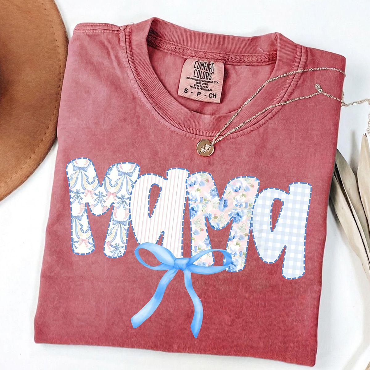 Comfort Colors Mama Tshirt, Birthday Gift For Mom, Mothers Day Gift, New Mom Gift, Baby Shower Gift, Mom Tshirt, Pregnancy Announcement Tee, Unisex Casual Graphic T-Shirts