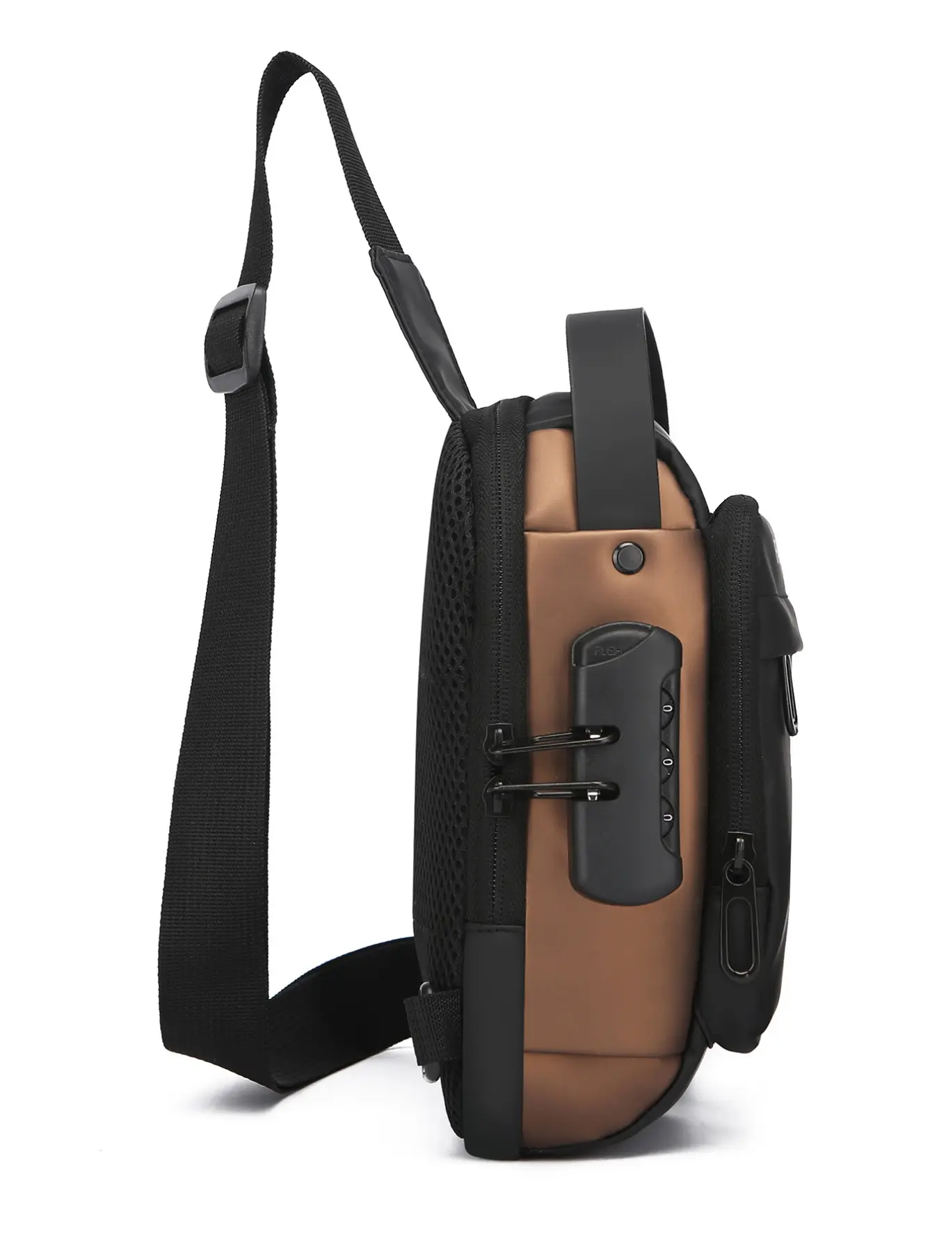 Anti-Theft Backpack with USB Port, Waterproof Crossbody  display picture 1
