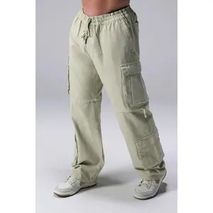 Zip Off Baggy Cargo Pants