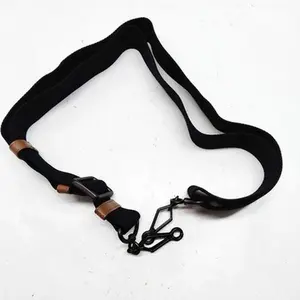 Pre-owned other Shoulder Bag Bottega Veneta Shoulder Strap Black Canvas 3982027 11583304306/093126