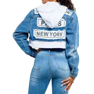 Shorty - Women's Patch Crop Demin Jacket