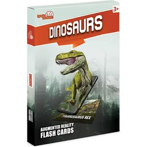 Dinosaur Flash Cards - 4D Augmented Reality Flash Cards - Bold Pack