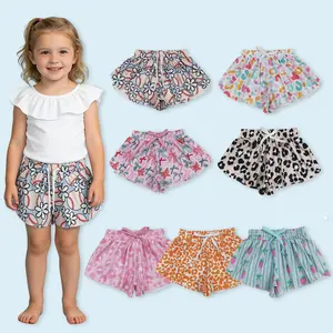 Kids girls active wear summer  yoga shorts