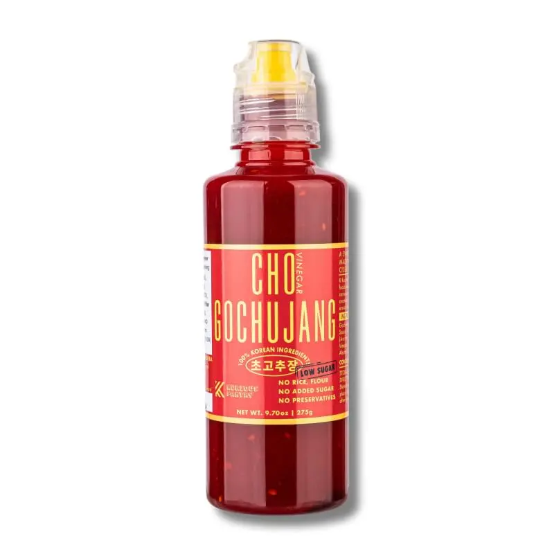 Kurious Pantry Chogochujang, Korean Red Chili Paste with Vinegar, Sauce, Condiment, Dressing, Dip, No Flour, No Added Sugar, No Preservatives, 9.7oz