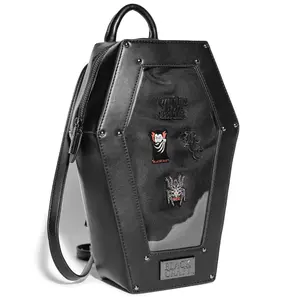 Pin Collector Coffin Backpack Pin Collector Coffin Backpack