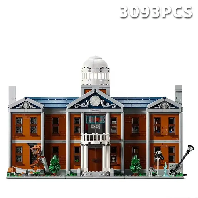 Collectible Futuristic Fortress Building Set 3093PCS - Technical Defender Outpost Assembly Model for Adults & Teens, Unique Room Decor, Creative Birthday & Holiday Gift