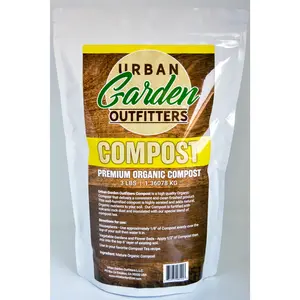 Urban Garden Outfitters Premium Organic Compost-Resealable Bag