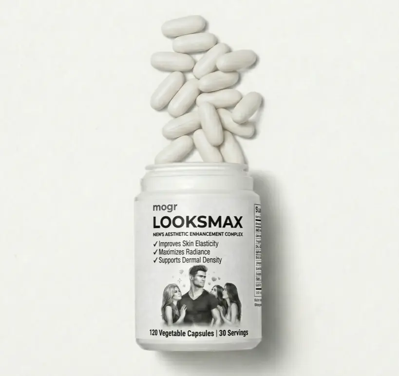 LOOKSMAX - Carotenoid Coloring Formula - Astaxanthin 8mg, Lycopene 15mg, Beta-Carotene 20mg - 11 Active Ingredients