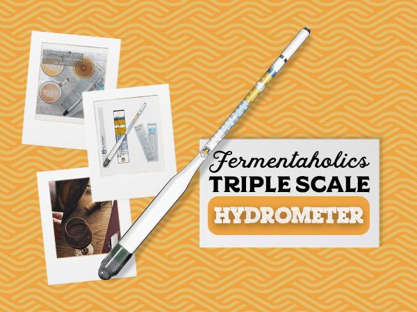 Triple Scale Hydrometer Triple Scale Hydrometer