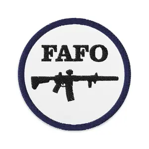 FAFO Embroidered Patch