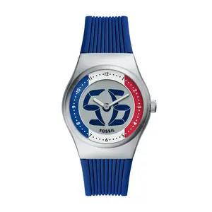Fossil Men's World Flags Big Tic France Watch