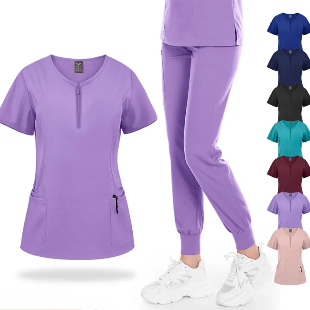 Dental Clinic Surgical Scrub Sets - Separate - Piece Design. Elastic, Quick - Drying. Ideal for Doctors and Nurses' Workwear