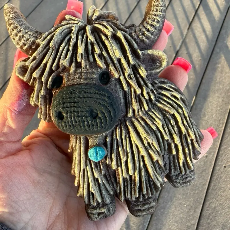 Cute cow 3D car freshie air freshener