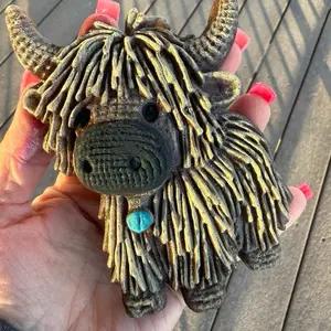 Cute cow 3D car freshie air freshener