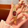 Fashion bracelet watch vintage style , elegant women’s watch; water-resistant and scratch-resistant; suitable for everyday wear and parties; versatile and a perfect gift choice.