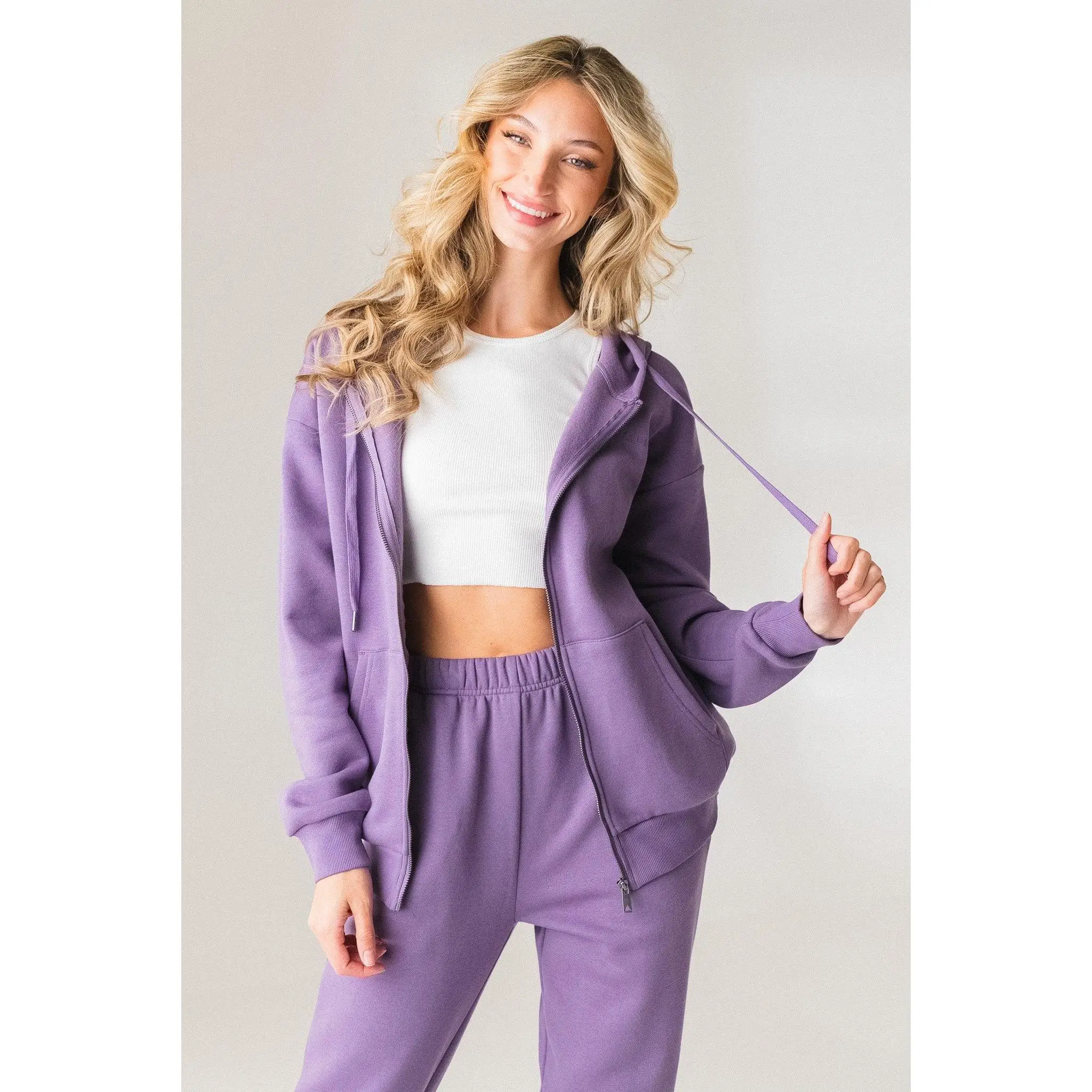 Vitality Uni Cozy Zip - Violet
