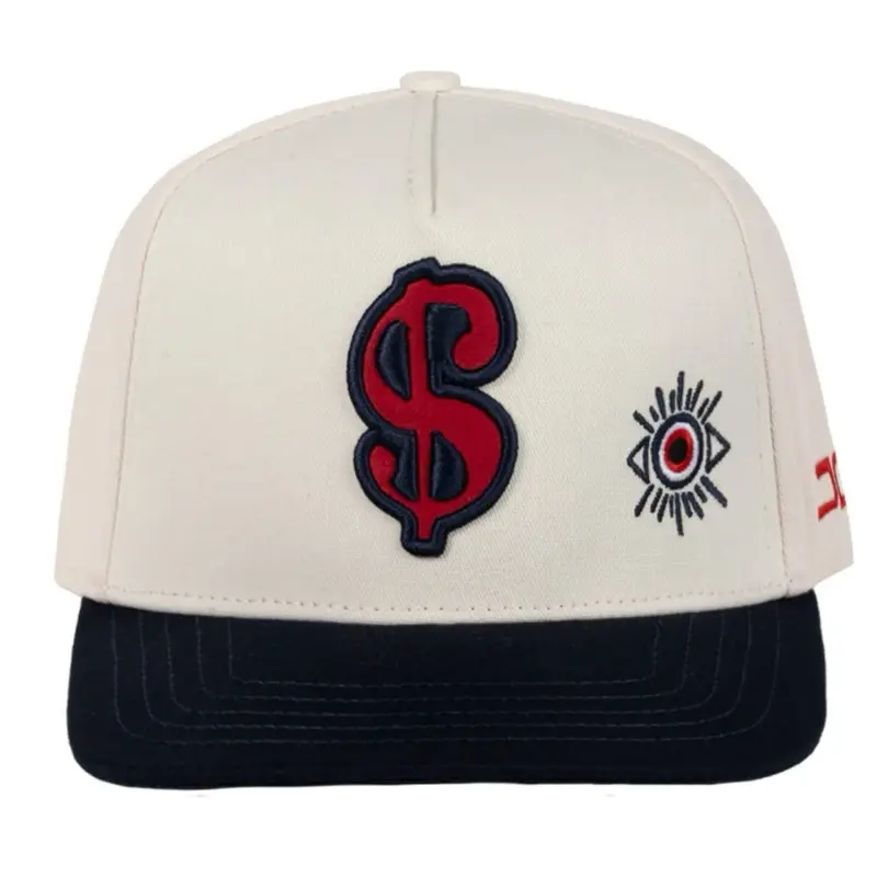CASH MONEY Beige navy JC Hats snapback for men CASH MONEY Beige navy JC Hats snapback for men