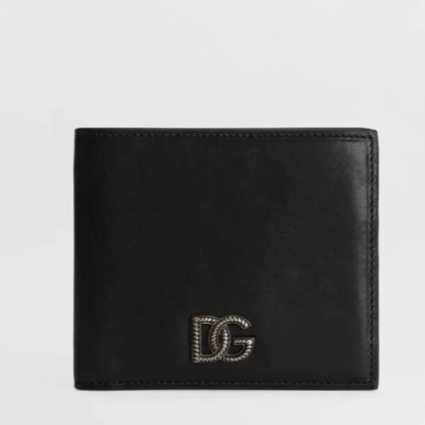 Pre-owned DOLCE & GABBANA Leather Small Leather Goods Dolce &Gabbana Bifold Wallet