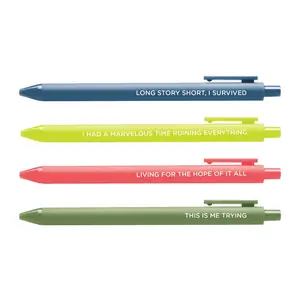 Folkmore jotter gel pen set