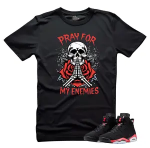 Jordan 6 Infrared Sneaker Tee-ENEMIES Unisex Shirt To Match T-shirts