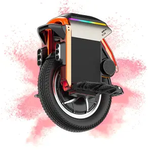 KingSong S16 Pro E-Unicycle, Urban Pocket Rocket, Self-Balancing Unicycle Hoverboard for Professiona (1480Wh Battery, 5000W Peak Motor and 37 MPH for 80-Mile Range)