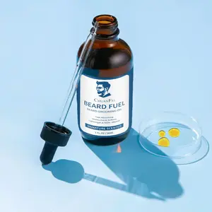 Mustache Care Oil with Almond Avocado Hempseed Argan Vitamin E Castor Oil, Nourishing Softening Promotes Mustache Growth