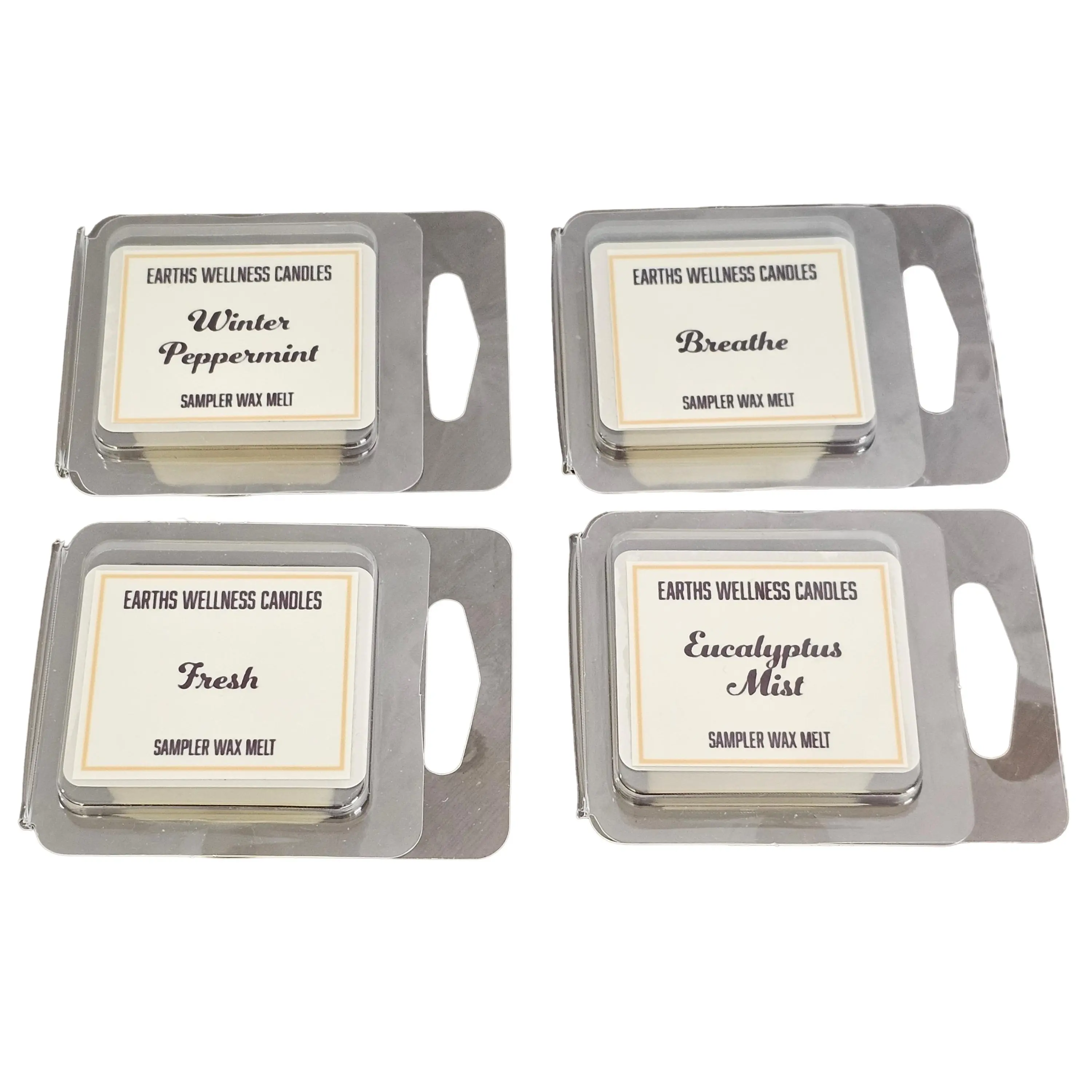 Winter Aromatherapy Candle Sample Pack for Relaxation & Wellness Support