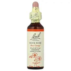 Bach Original Flower Remedies, Rock Rose, 0.7 fl oz (20 ml)