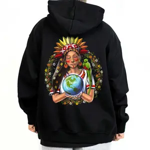 Chicano Clothing Aztec Warior Ancient Mayan Aztec Clothes Mexican Clothes, Lowrider Clothes, Oversized Graphic Tee Medium Heavy Sweatshirt Hoodie for Men & Women
