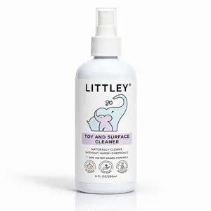 Littley 8oz Infant & Toddler Toy and Surface Cleaner by Think Smarter Products (Made in the USA)