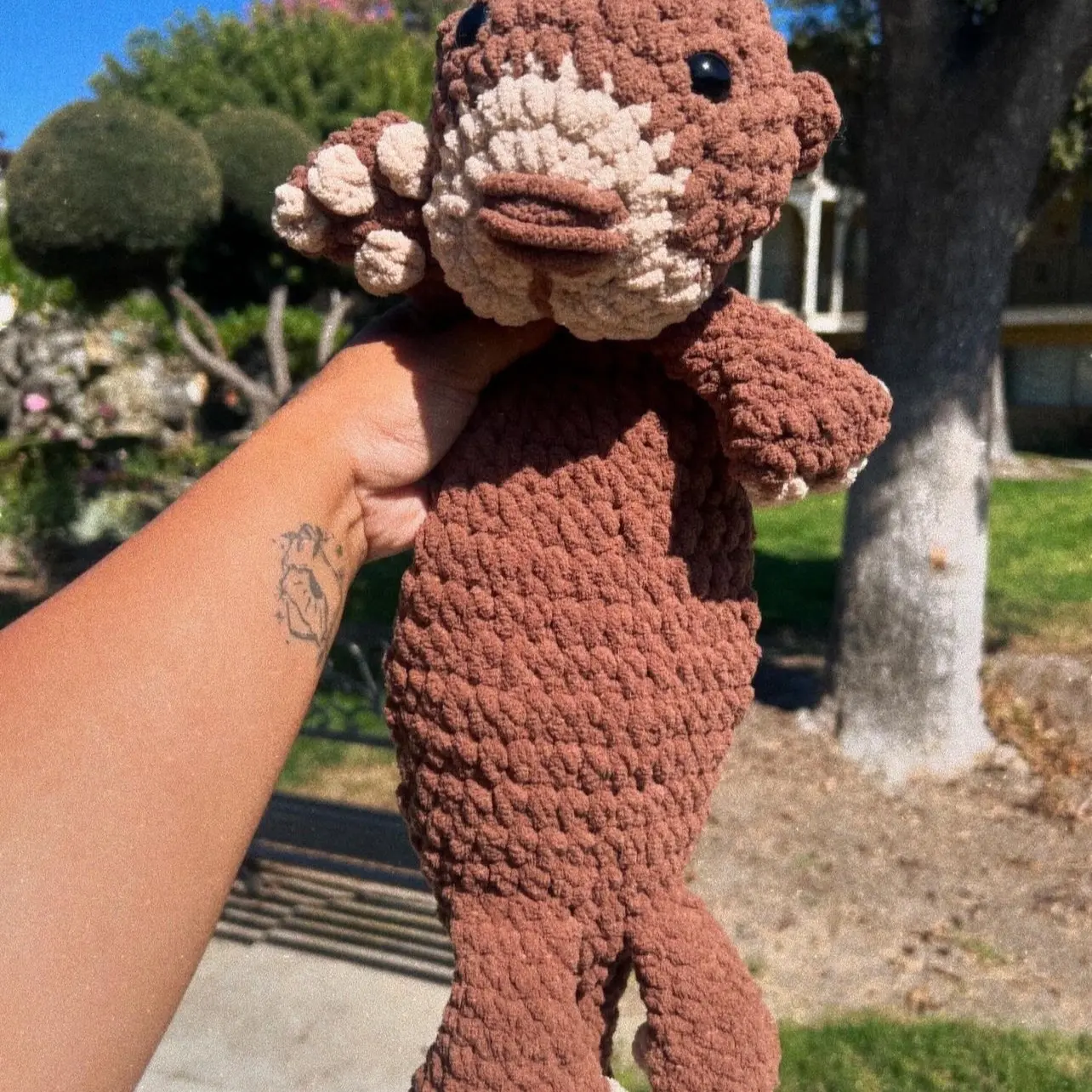 Crochet Otter Lovey