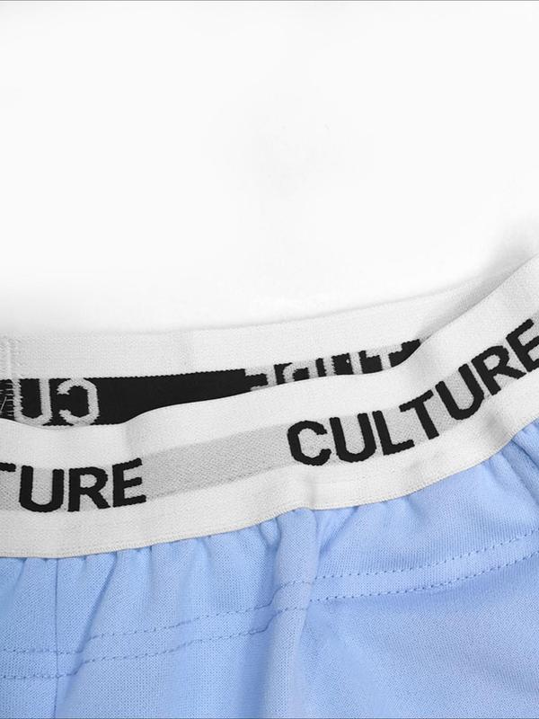 Women's Floral & Letter Print Pocket Sweatpants, Casual Jogger Pants for Daily Wear, Ladies Bottoms for All Seasons