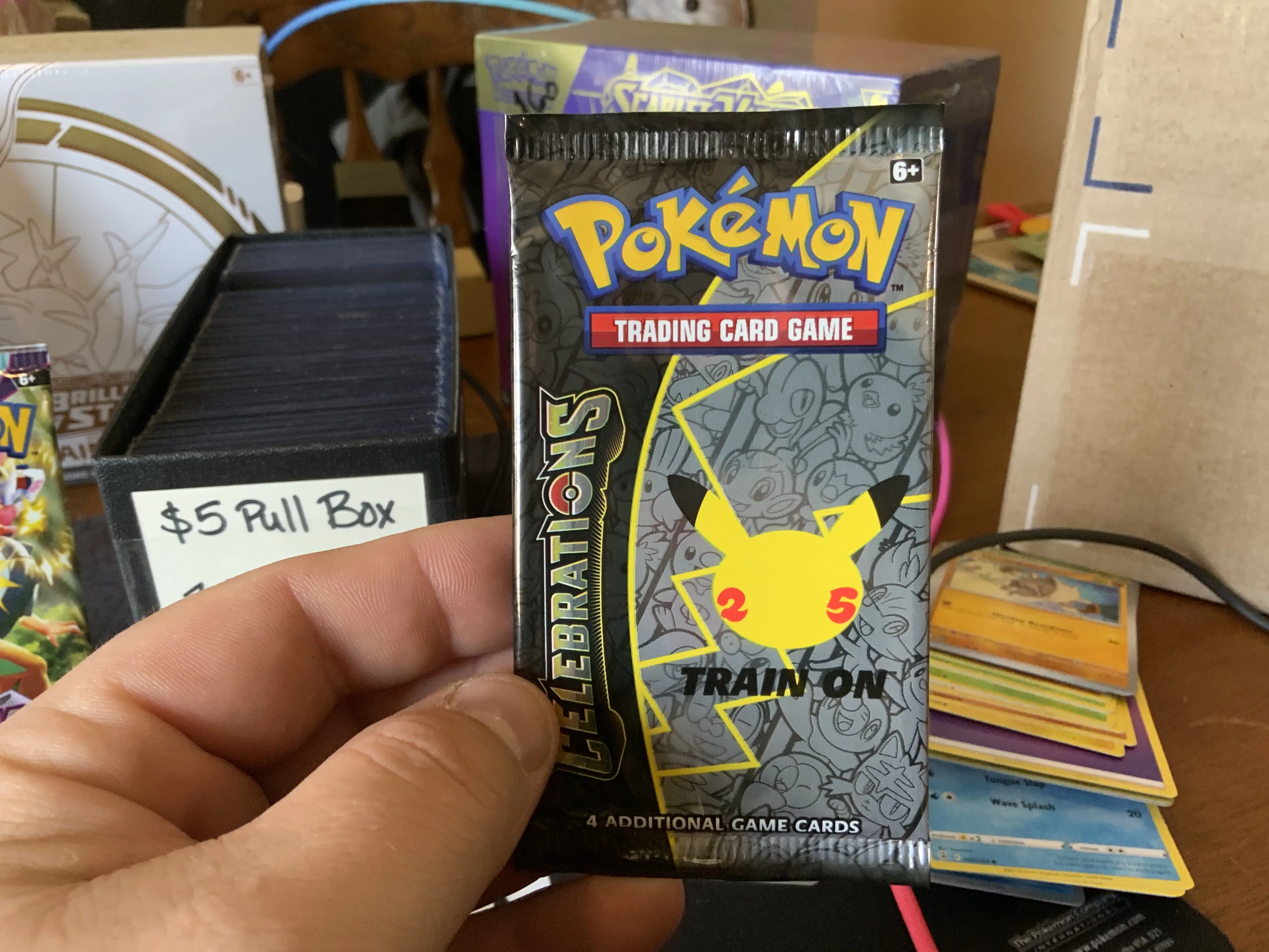 Pokemon Celebration Booster 4-Cards Total