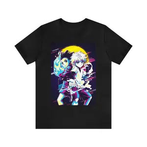 Hunter x Hunter Gon and Killua Unisex Anime T-Shirt, Hunter x Hunter Shirt, HxH Anime, HxH Shirt, Gon Shirt, Killua Shirt, Anime Gift