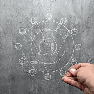 Area of Effect Universal Spell Template | Tabletop RPG Accessories