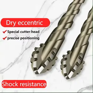 New Upgraded Version 4-Pack Serrated Eccentric Dry Full Tileceramic Glass Marble Concrete with Stainless Steel