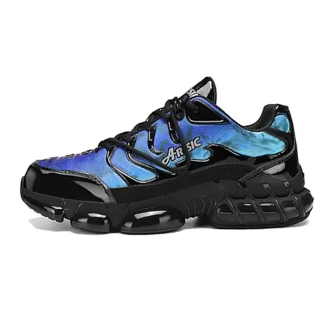 ARISIC Men's & Women's Steel Toe Safety Sneakers - Closed-Toe, Casual, Impact-Resistant, Lightweight Breathable Laced Work Footwear, All Seasons, Hand Wash Only, US11.5 Women/US10 Men-EU44 [QC2619]