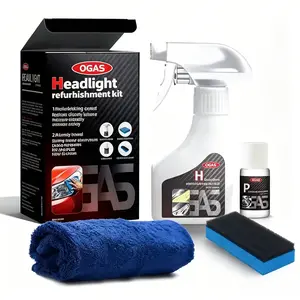 Car Headlight Repair Liquid - Protective Coating,Scratch Oxidation Remover, Spray CoatingPolishes for Yellowing Lamp Shell Cleaning andPolishing| Father's Day Gift0