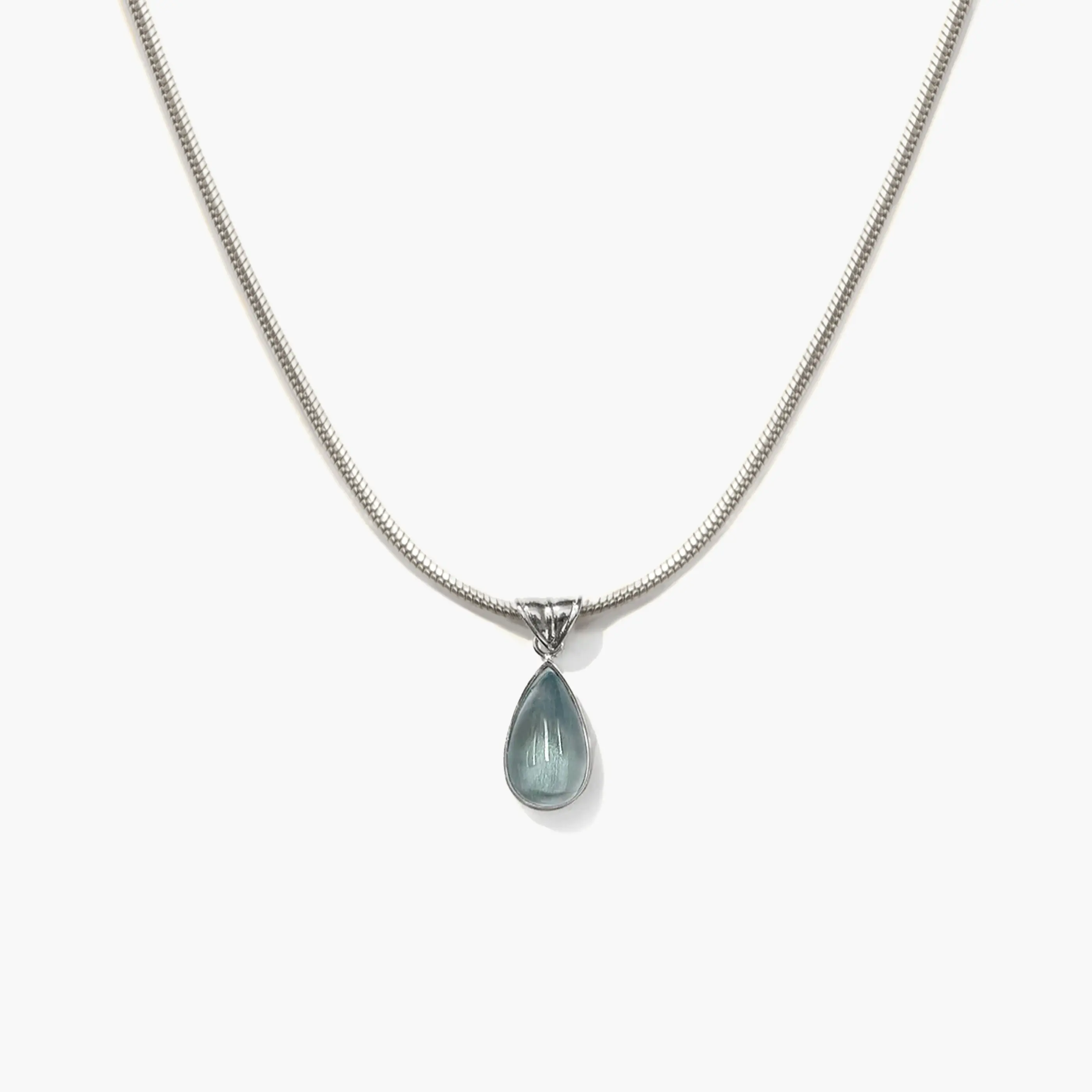 Waterdrop Necklace - Silver