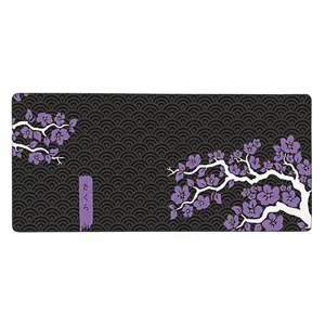 Creative Floral Pattern Mouse Pad, 1 Count Rectangle Gaming Mouse Pad, Non-slip Office Desk Keyboard Mat for Home Office Desk, Mouse Pad for Desk