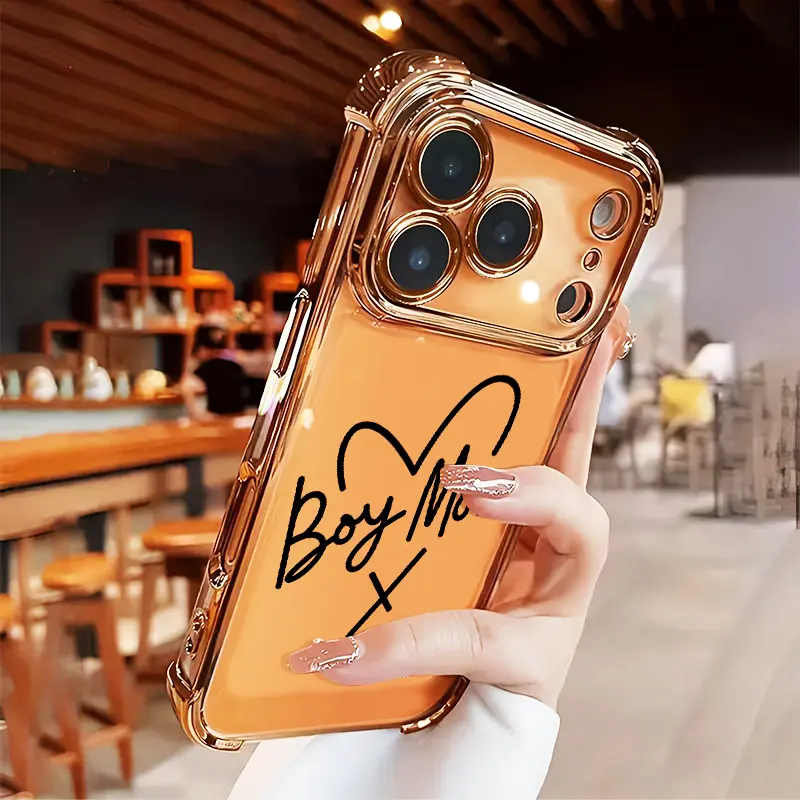 Boy Mom Love Vibe Phone case for iPhone 17 Air 16 15 16e 14 13 12 11 Pro Max Plus X XS Full Body Protection Shockproof Soft Silicone Cover Four-corner Thickened
