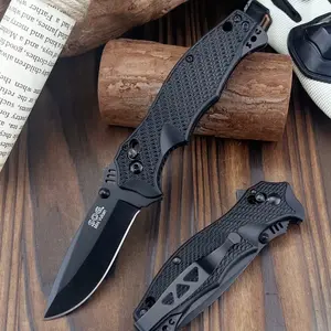 New Pocket Folding Knife High-Quality 8Cr13MoV Steel Blade Nylon Fiber Handle Jungle Outdoor Waist Knife EDC Exploration Hiking Tool Survival Tools Survival Gear Survival Equipment Stainless Steel Knives