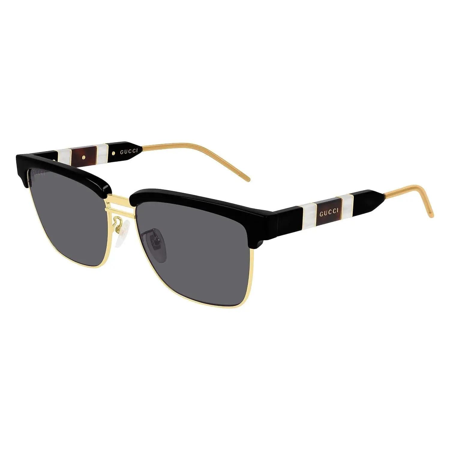 Gucci GG0603S - 001 Sunglasses Black w/Grey lens 56mm