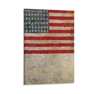 American Painter Jasper Johns Abstract Art Poster 18 Canvas Poster Bedroom Decor Sports Landscape Office Room Decor Gift Frames Ornaments Wall Decoration Artistic Photo